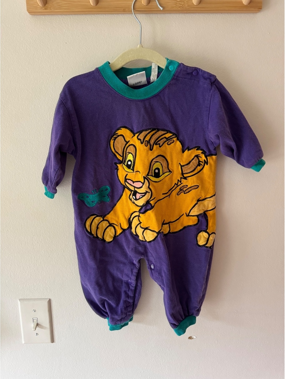 Vintage The Disney Store Simba Romper